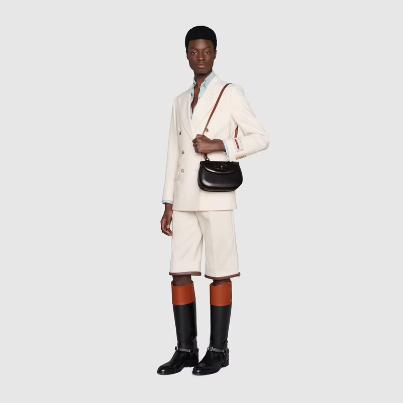 Alternative view of Túi Gucci Small Top Handle With Bamboo Black Leather ‎675797-10ODP-1060