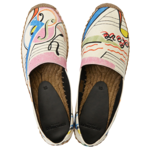 Giay Saint Laurent Love 1980 Espadrilles 'Ivory' 676161-AAAJC-8486