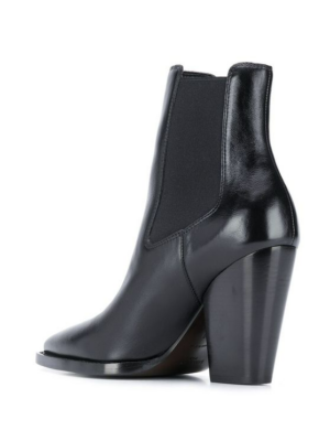 Alternative view of Giày Saint Laurent Ankle Boots In Black 6361460RT001000