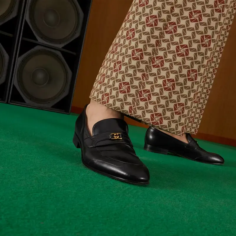 Alternative view of Giày Gucci Horsebit 'Black' 692253D3V001000