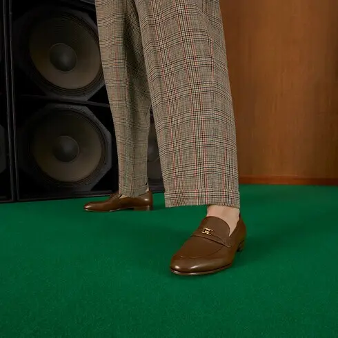 Alternative view of Giày Gucci Interlocking G 'Brown' 692253-D3V00-2361
