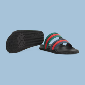 Dep Gucci Men's Web Slide Sandal 'Black' 692381-J8710-8499