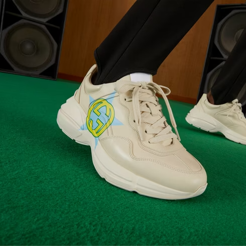 Giày Gucci Rhyton Star Print 'Beige' 692935-DRW00-9522 - Ảnh 2