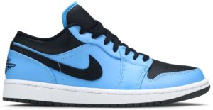 Giày Nike Air Jordan 1 Low 'University Blue Black' 553558-403