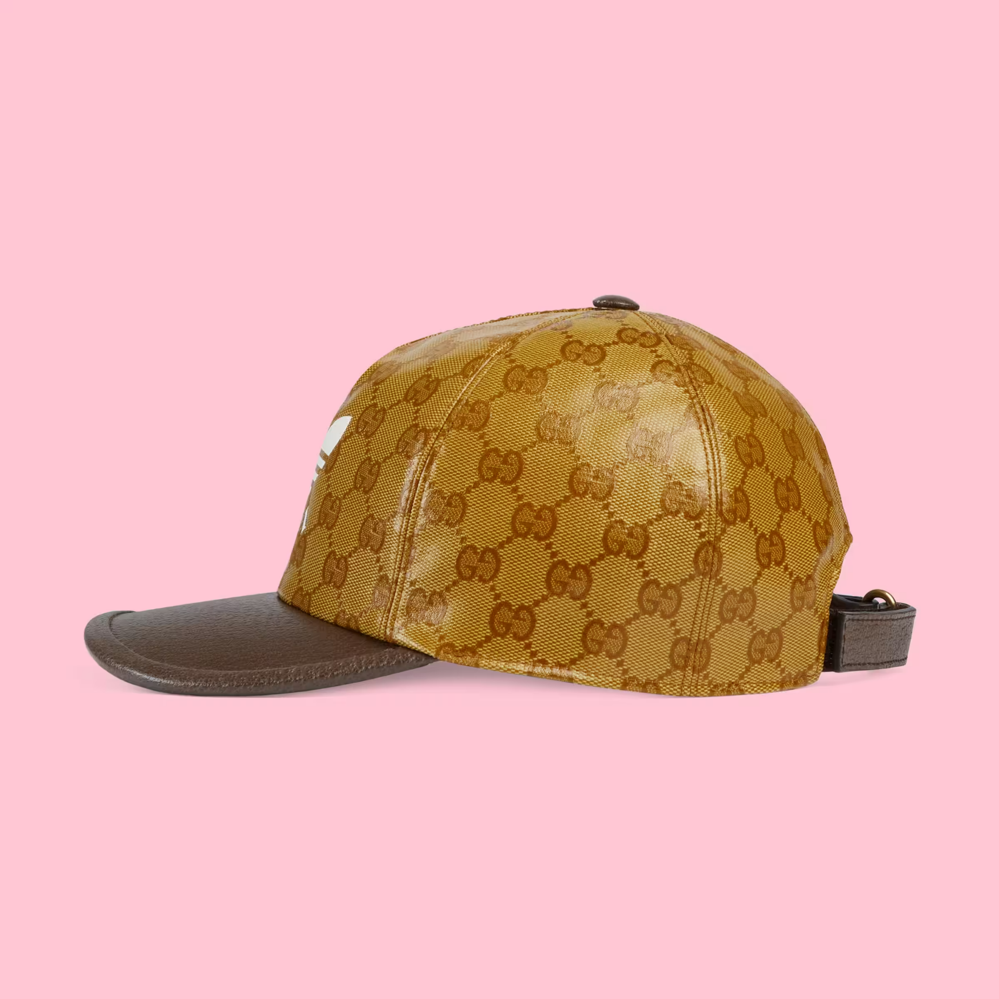 Mu Gucci Adidas x Gucci Baseball 'Beige Brown' 696475-4HAP2-7164