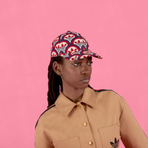 Mu Gucci Adidas x Gucci Trefoil Print Baseball 'Multicolor' ‎696485-4HAQF-6468