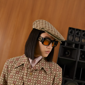 Mu Gucci Original GG Canvas Flat 'Beige Brown' ‎696856-4HAOB-9764