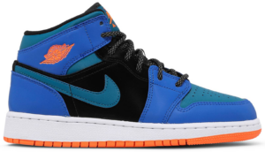 Giày Nike Air Jordan 1 Mid GS 'Racer Blue' 554725-440