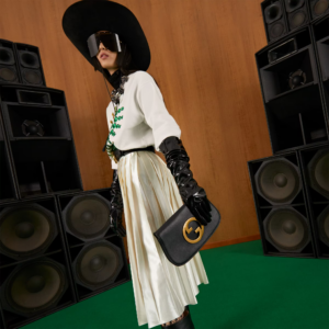 Tui Gucci Blondie Shoulder 'Black' 699268-UXX0G-1000