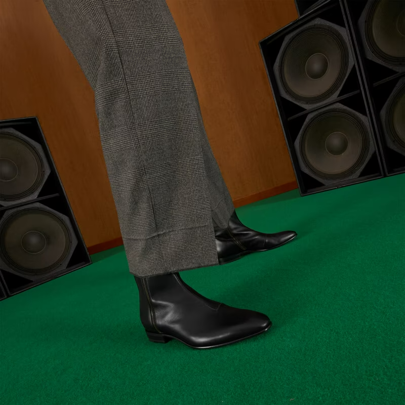 Giay Gucci Men's Ankle Boot 'Brown' 699324-0F300-1000