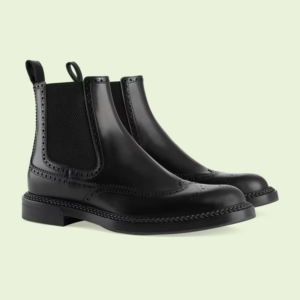 Giay Gucci Men's Ankle Boot 'Black' 699495-0GQ70-1000
