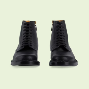 Giay Gucci Men's Ankle Boot 'Black' ‎699503-DHR00-1000