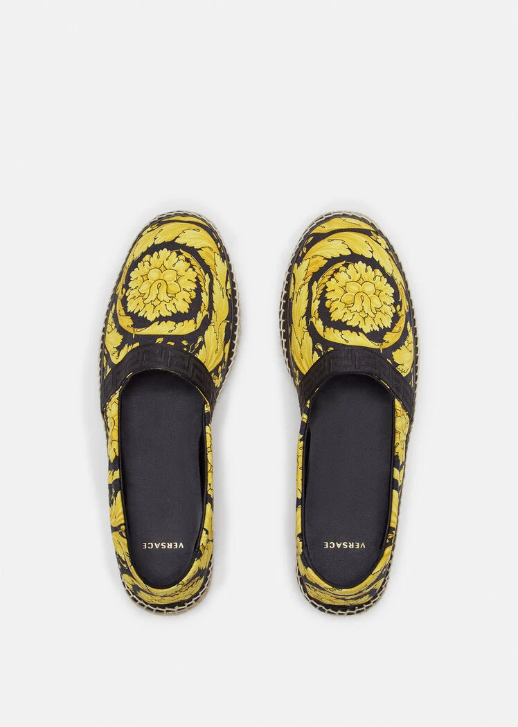 Giày Versace Barocco Print Espadrilles Print DSU8255-DTES3-D4191 - Ảnh 2