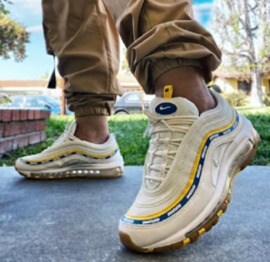 Alternative view of Giày Undefeated x Air Max 97 'UCLA Bruins' DC4830-100