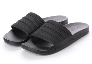 Dép Adidas adilette Cloudfoam Plus Mono Slides 'Black' S82137 - Ảnh 4