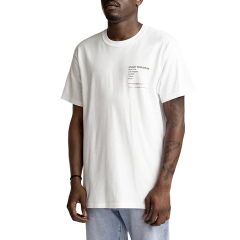 Áo Stussy Modern Leaders Tee 'White' - Ảnh 4