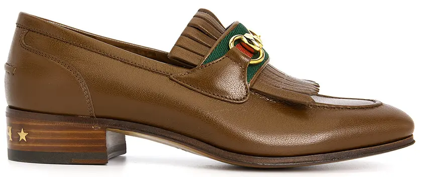 Giay Gucci Horsebit Fringe 'Brown' 700182-0G0P0-2360