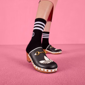 Alternative view of Giày Gucci x Adidas Women's Leather Clog 'Black' ‎702218-DTNP0-1060