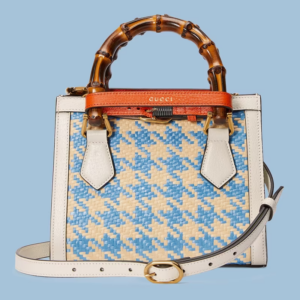 Alternative view of Túi Gucci Diana Mini 'Blue Raffia' ‎702732-UZPAT-8190
