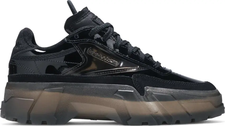 Giay Reebok Club C x Cardi B 'Core Black' H01009