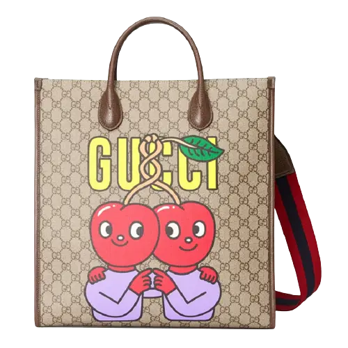 Tui Gucci Cherry Print 'Brown' 703264-U2QAG-8839
