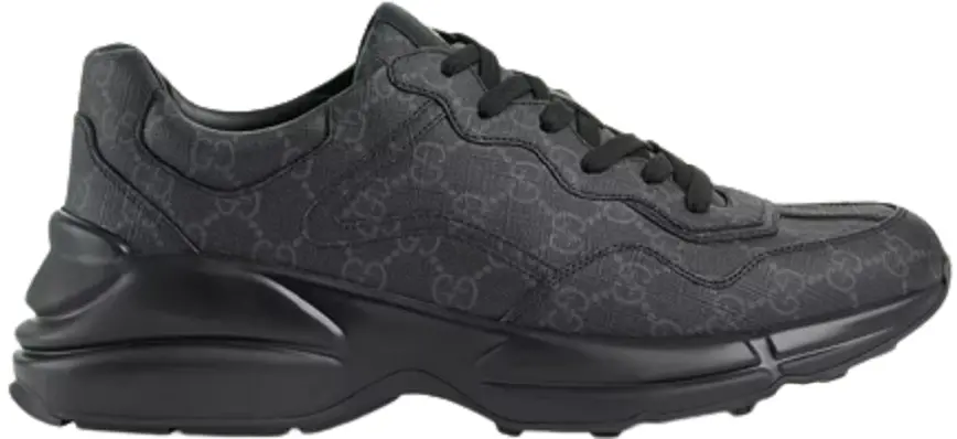 Giày Gucci Rhyton 'Black' 704796KGD001000