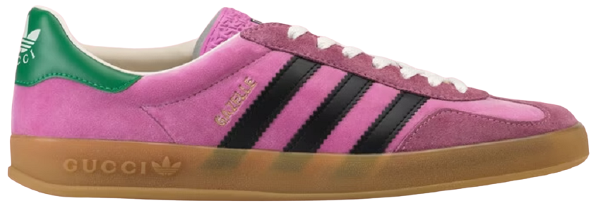 Giày Gucci x Adidas Men's Gazelle 'Pink Velvet' 707848-9STU0-5960
