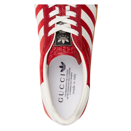 Giày Adidas x Gucci Gazelle 'Red Velvet' 707848-9STU0-6360 - Ảnh 6