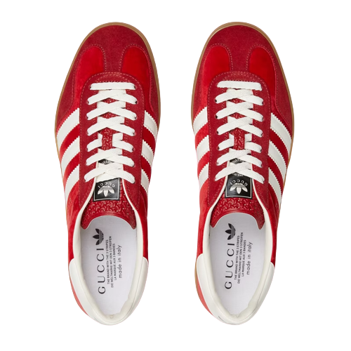 Giày Adidas x Gucci Gazelle 'Red Velvet' 707848-9STU0-6360 - Ảnh 5