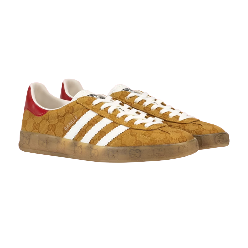 Alternative view of Giày Adidas x Gucci Gazelle 'Brown' 707850-UWV20-7162