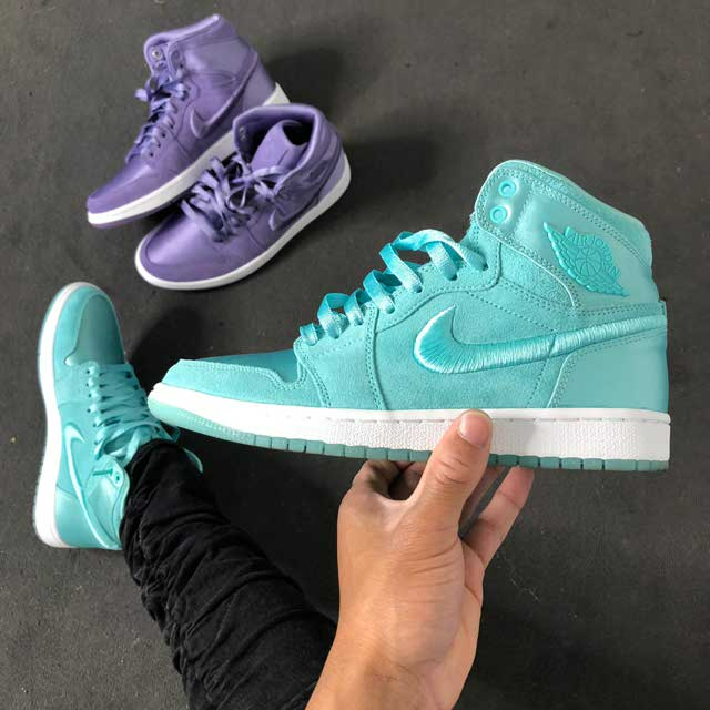Giày Nike Wmns Air Jordan 1 Retro High 'Season Of Her: Aqua' AO1847-440 - Ảnh 6