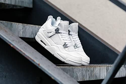Giày Nike Air Jordan 4 Retro BG 'Pure Money' 408452-100 - Ảnh 6