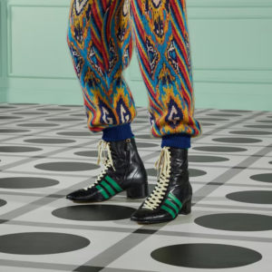 Alternative view of Giày Gucci x Adidas Men's Boot 'Black Green' 714871-AAA99-1043