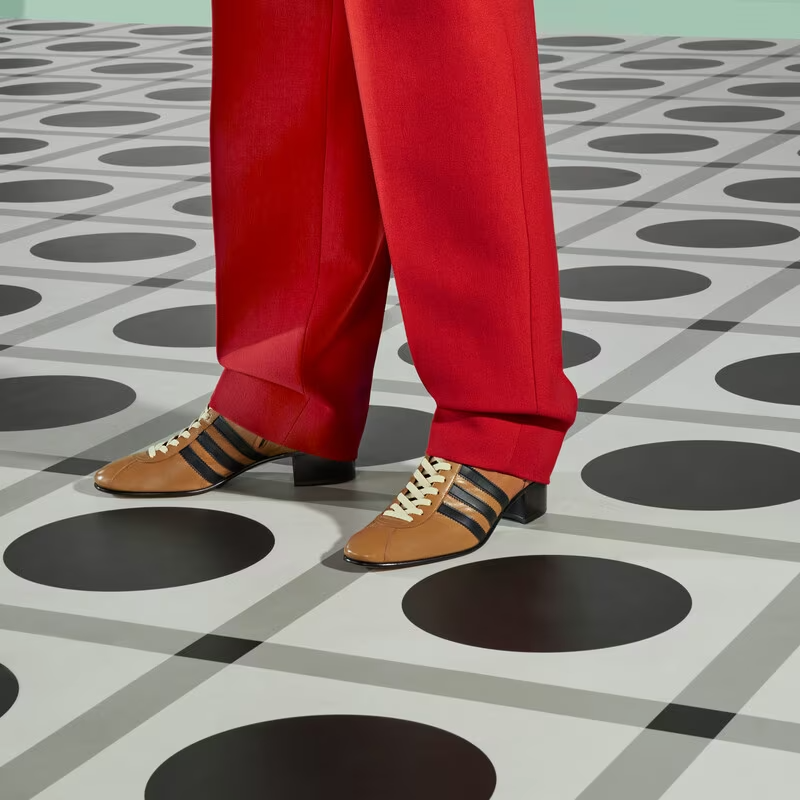 Giày Gucci x Adidas Men's Boot 'Light Brown' 714871-AABAA-2844 - Ảnh 2