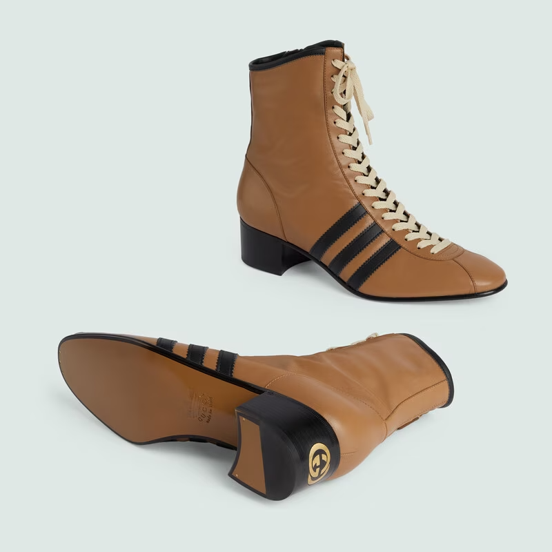 Giày Gucci x Adidas Men's Boot 'Light Brown' 714871-AABAA-2844 - Ảnh 5