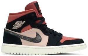 Giày Nike Air Jordan 1 Mid 'Burgundy Dusty Pink' BQ6472-202