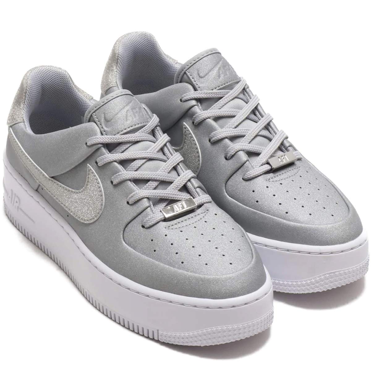 Giày Nike Air Force 1 Sage Low 'Metallic Silver' CQ7510-017 - Ảnh 3