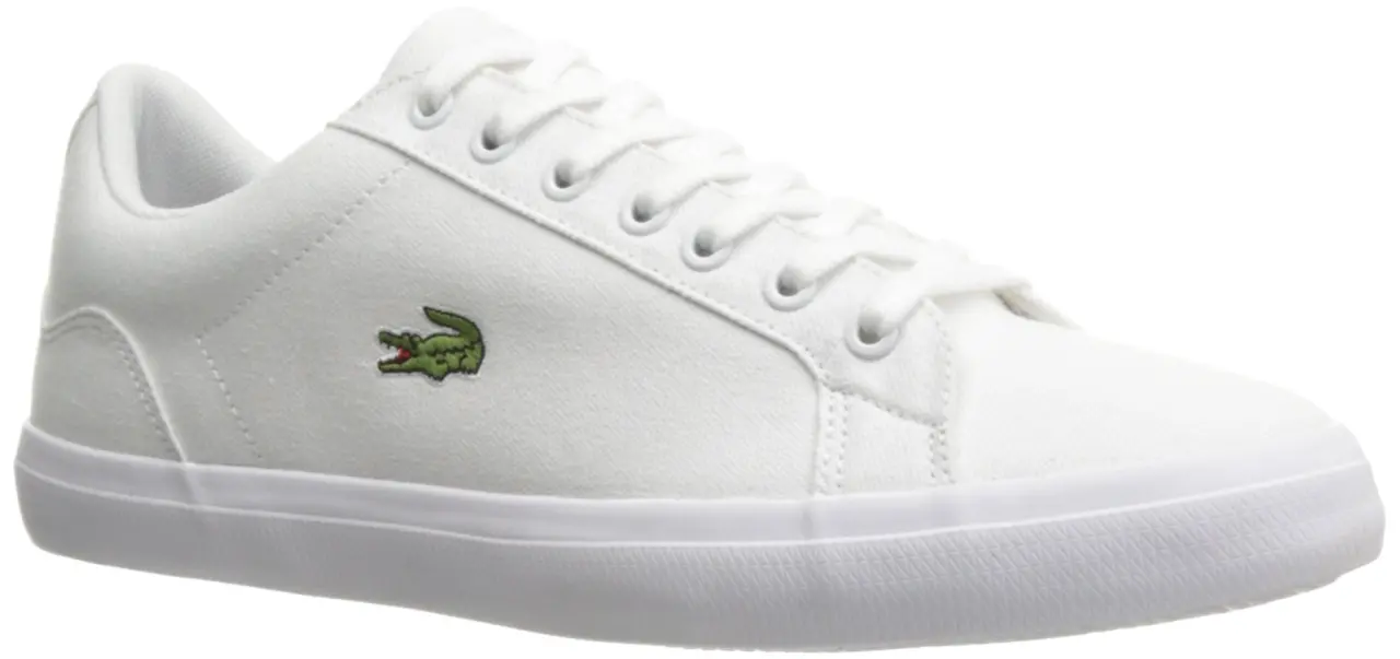 Alternative view of Giày Lacoste Lerond Bl 2 Cam Trainers In White 733CAM1033-001