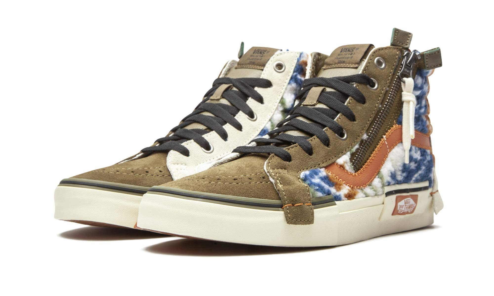 Giay Vans Sk8-Hi Reissue Cap 'Mixed Textile' VN0A3WM12UZ