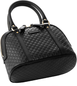 Alternative view of Túi Gucci Microguccissima Bag Black Leather 449654 BMJ1G 1000