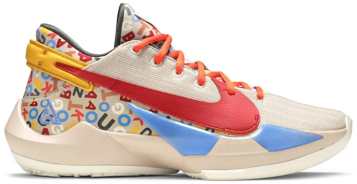 Giày Nike Zoom Freak 2 'Letter Bro' CW3162-001