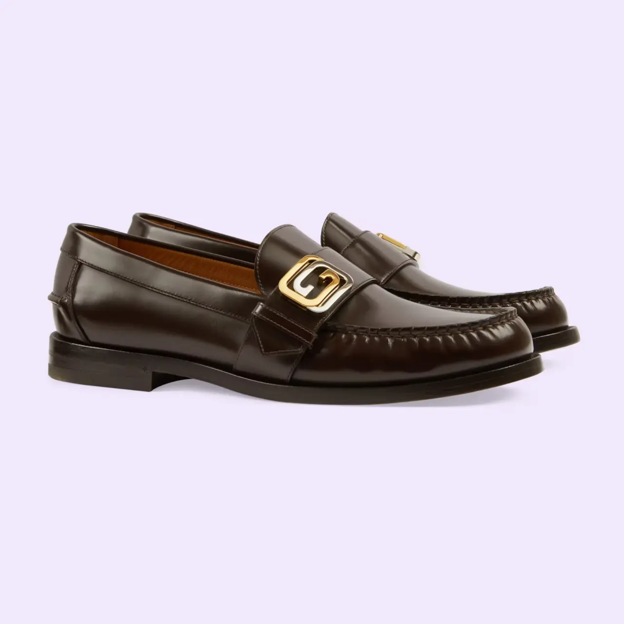 Giay Gucci Interlocking G 'Brown' ‎723631-17X00-2106
