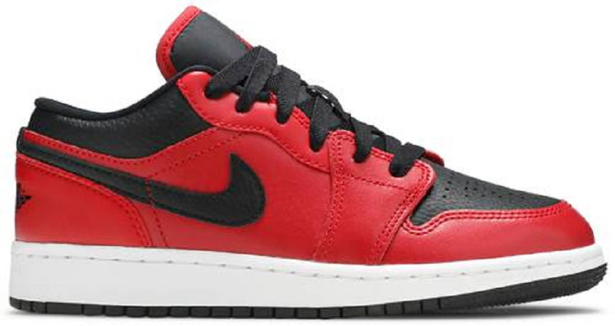 Giày Nike Air Jordan 1 Low GS 'Reverse Bred' 553560-605