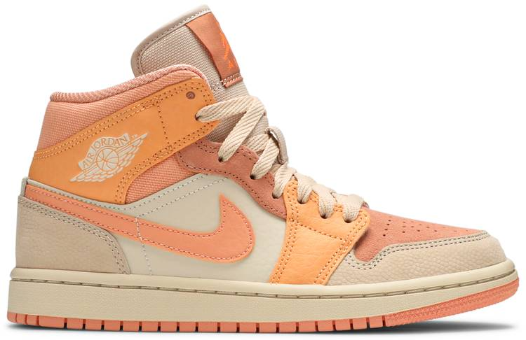 Giày Nike Wmns Air Jordan 1 Mid 'Apricot' DH4270-800