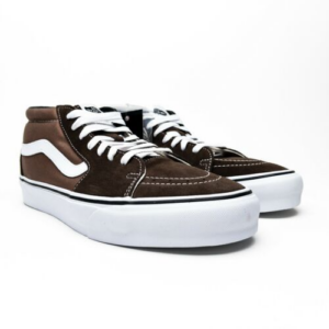 Alternative view of Giày Vans JJJJound x Sk8-Mid Vault LX 'Brown' VN0A7TNH2D7
