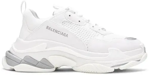 Giày Balenciaga Triple S Sneaker 'White Metal Grey' 536737 W2FS4 1200