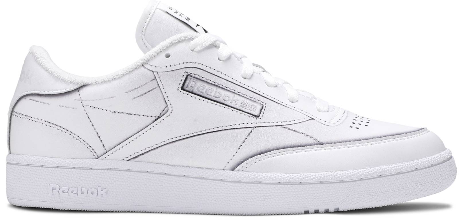 Giày Reebok Maison Margiela x Club C 'White' H02407
