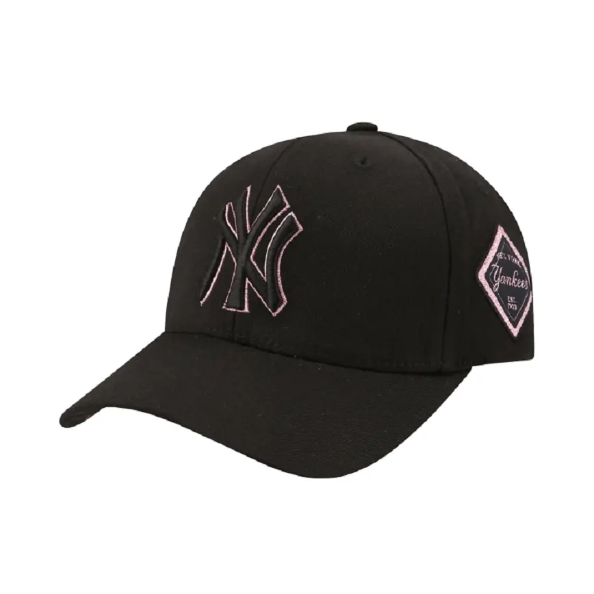 Mũ MLB Diamond Curve NY Yankees Pink 32CP85931-50L