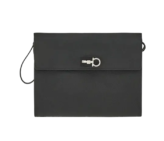 Tui Salvatore Ferragamo Studio Clutch 'Blue' 240952-753702