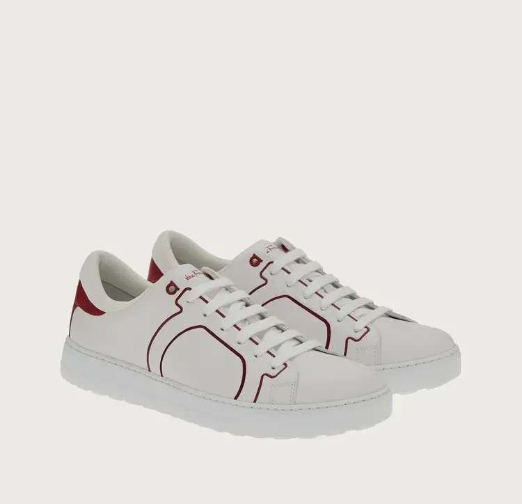 Giay Salvatore Ferragamo Gancini 'White' 020832-754100